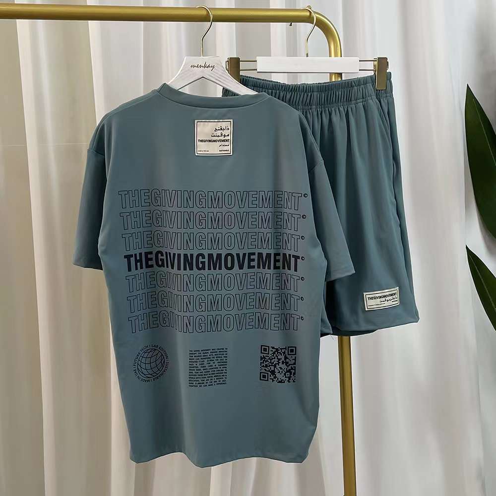 THEGIVINGMOVEMENT T-SHIRT AND SHORT