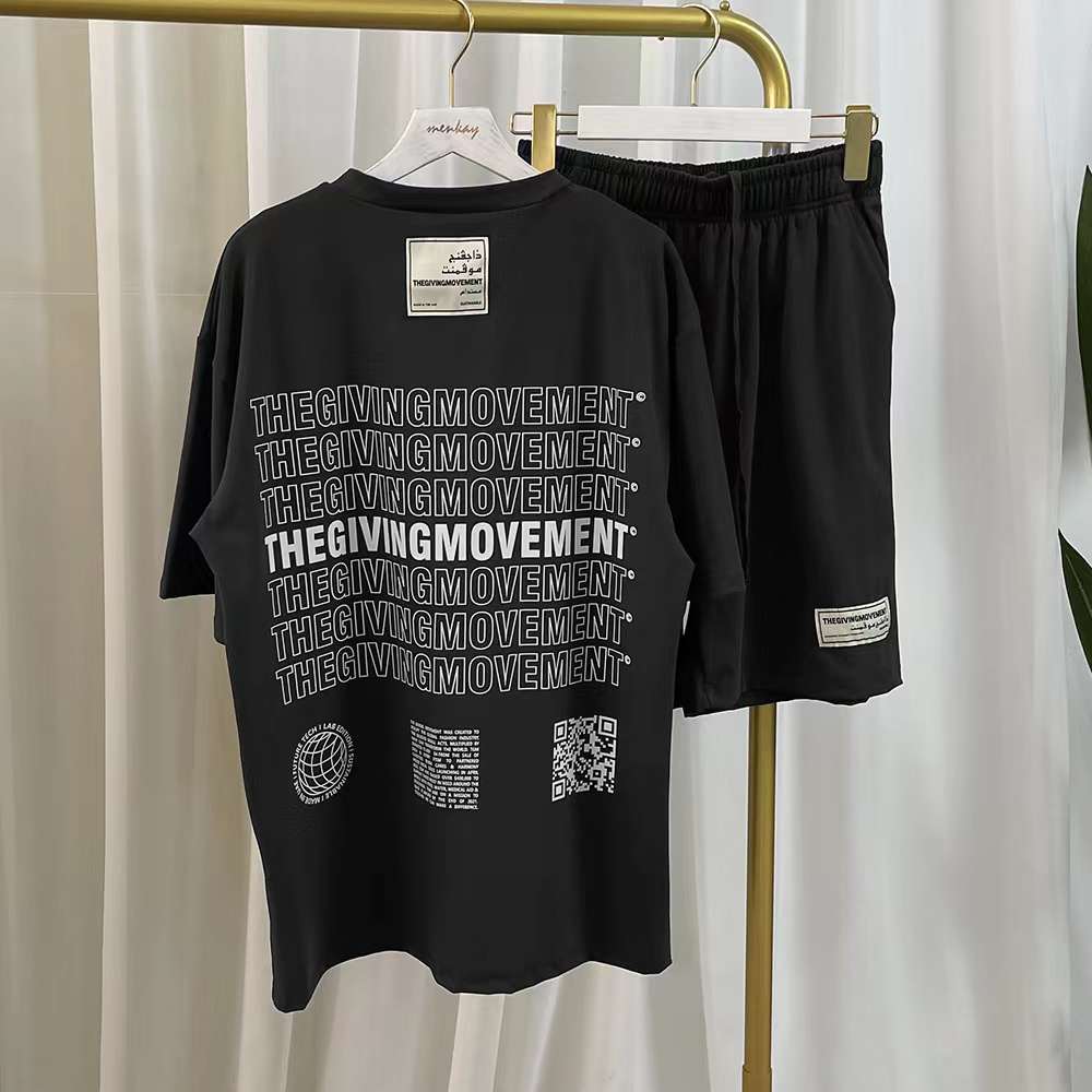 THEGIVINGMOVEMENT T-SHIRT AND SHORT