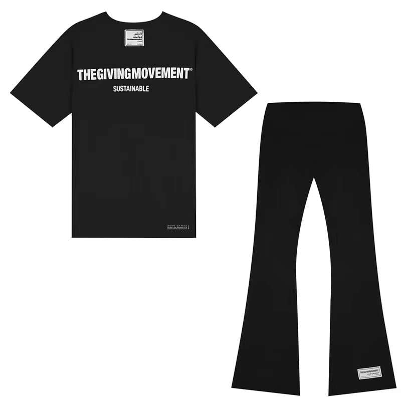 THEGIVINGMOVEMENT T-SHIRT AND PANT