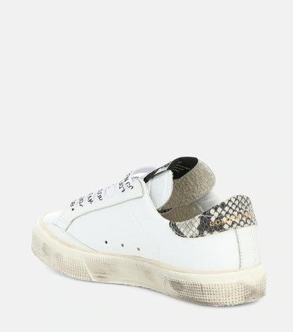 GOLDEN GOOSE May leather sneakers