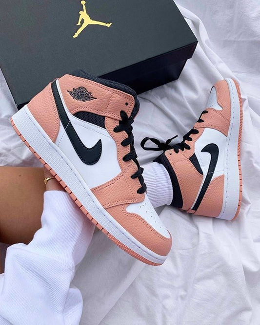 Nike Jordan 1 Mid Pink Quartz (GS)