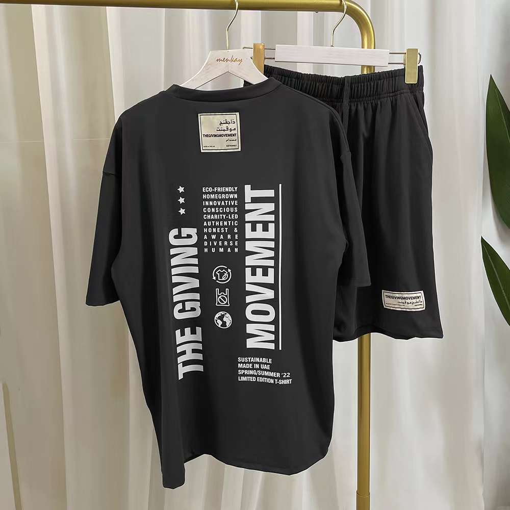 THEGIVINGMOVEMENT T-SHIRT AND SHORT