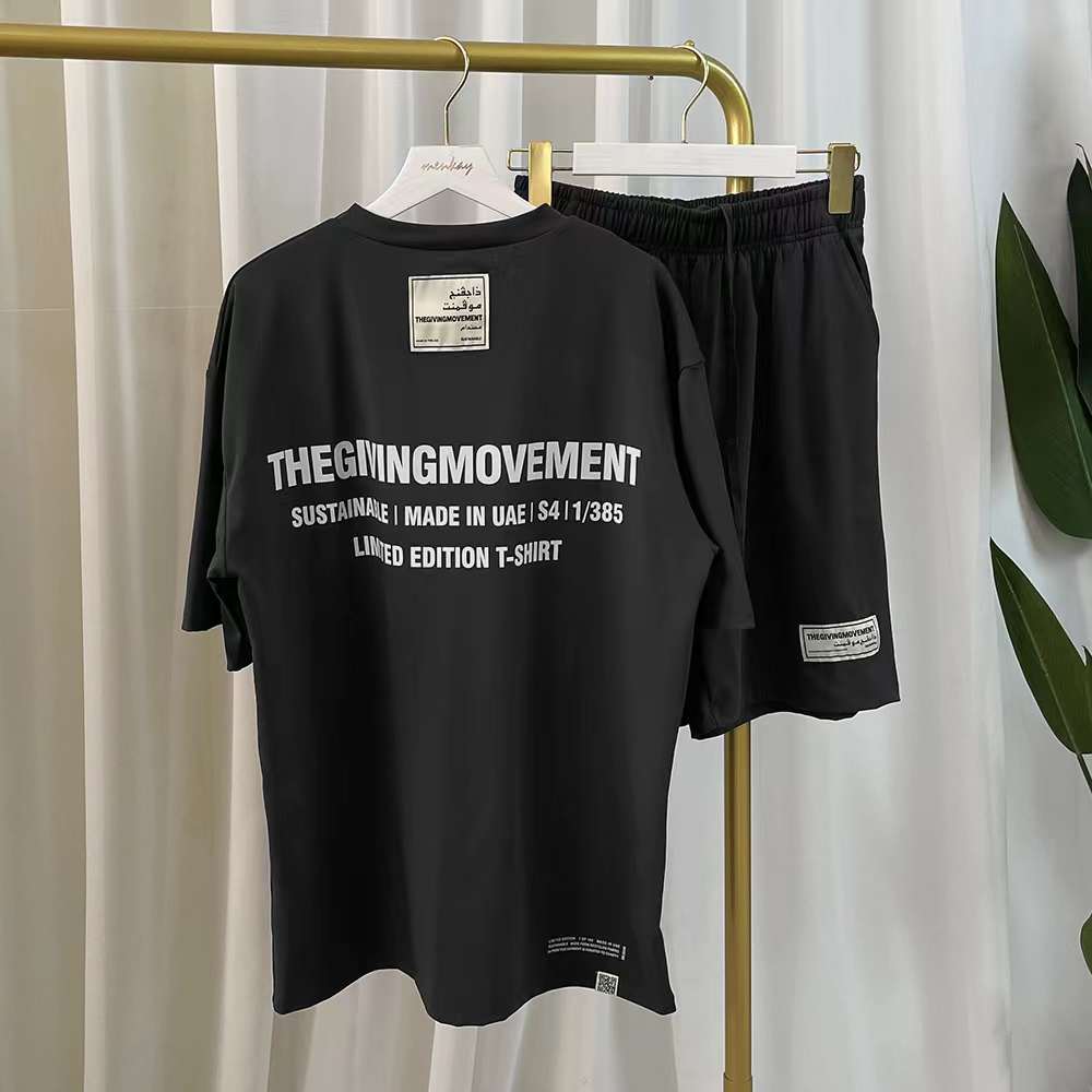 THEGIVINGMOVEMENT T-SHIRT AND SHORT