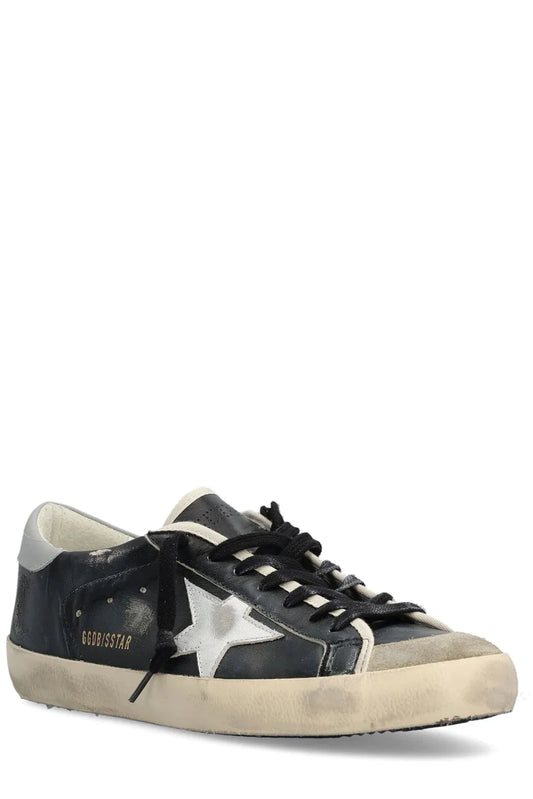 Golden Goose Deluxe Brand Star Patch Lace-Up Sneakers