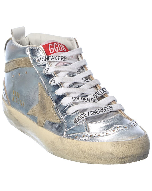 Golden Goose Mid Star Leather Sneaker