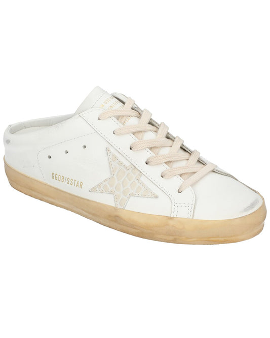 Golden Goose Superstar Sabot Leather Sneaker