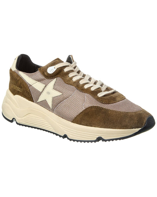 Golden Goose Running Sole Mesh & Suede Sneaker