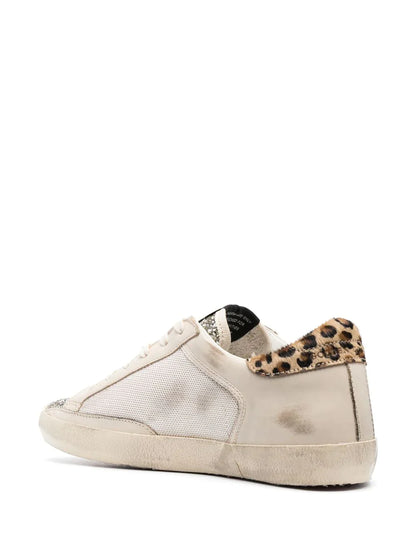 Golden Goose Super-Star glitter low-top sneakers