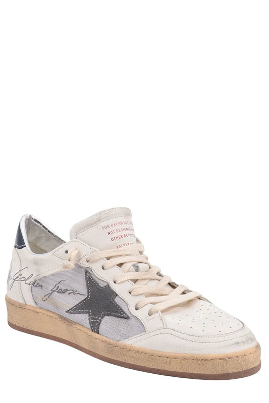 Golden Goose Deluxe Brand Star Patch Lace-Up Sneakers