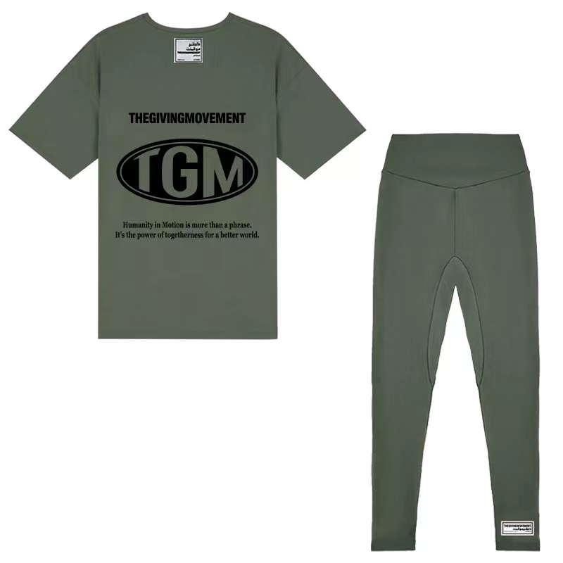 THEGIVINGMOVEMENT T-SHIRT AND PANT