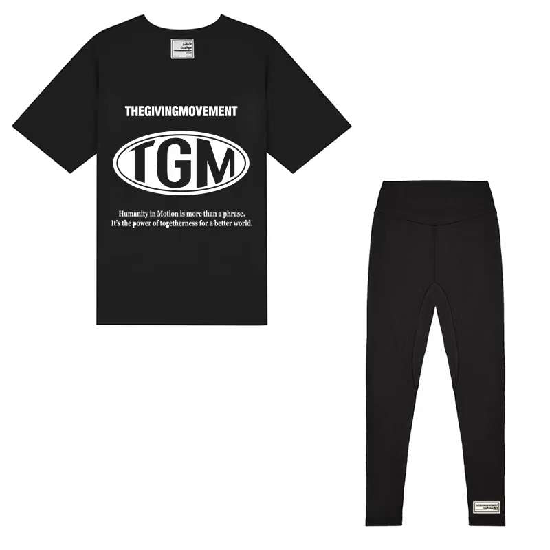 THEGIVINGMOVEMENT T-SHIRT AND PANT