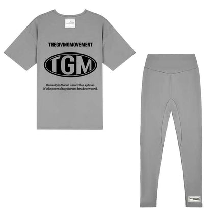 THEGIVINGMOVEMENT T-SHIRT AND PANT