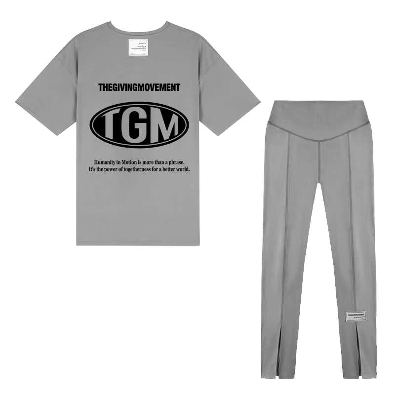 THEGIVINGMOVEMENT T-SHIRT AND PANT