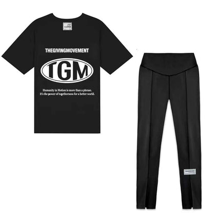 THEGIVINGMOVEMENT T-SHIRT AND PANT