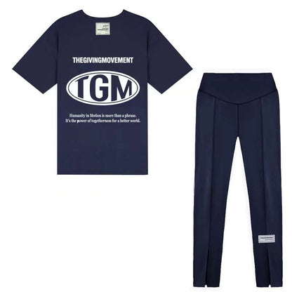 THEGIVINGMOVEMENT T-SHIRT AND PANT