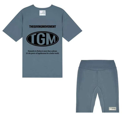 THEGIVINGMOVEMENT T-SHIRT AND  SHORT