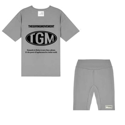 THEGIVINGMOVEMENT T-SHIRT AND  SHORT