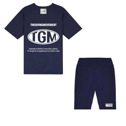 THEGIVINGMOVEMENT T-SHIRT AND  SHORT