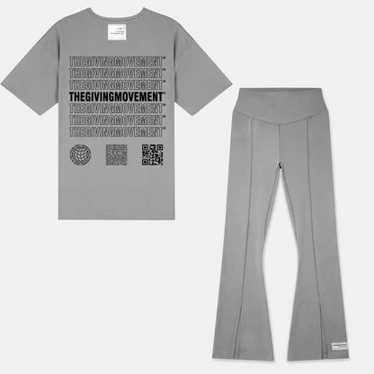 THEGIVINGMOVEMENT T-SHIRT AND PANT