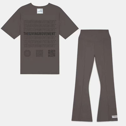 THEGIVINGMOVEMENT T-SHIRT AND PANT