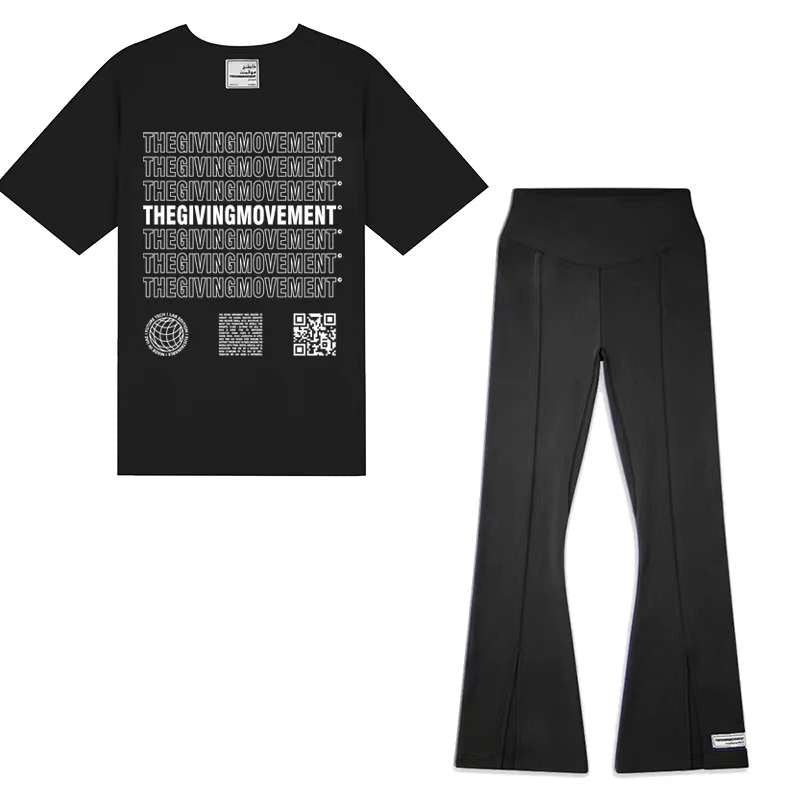 THEGIVINGMOVEMENT T-SHIRT AND PANT