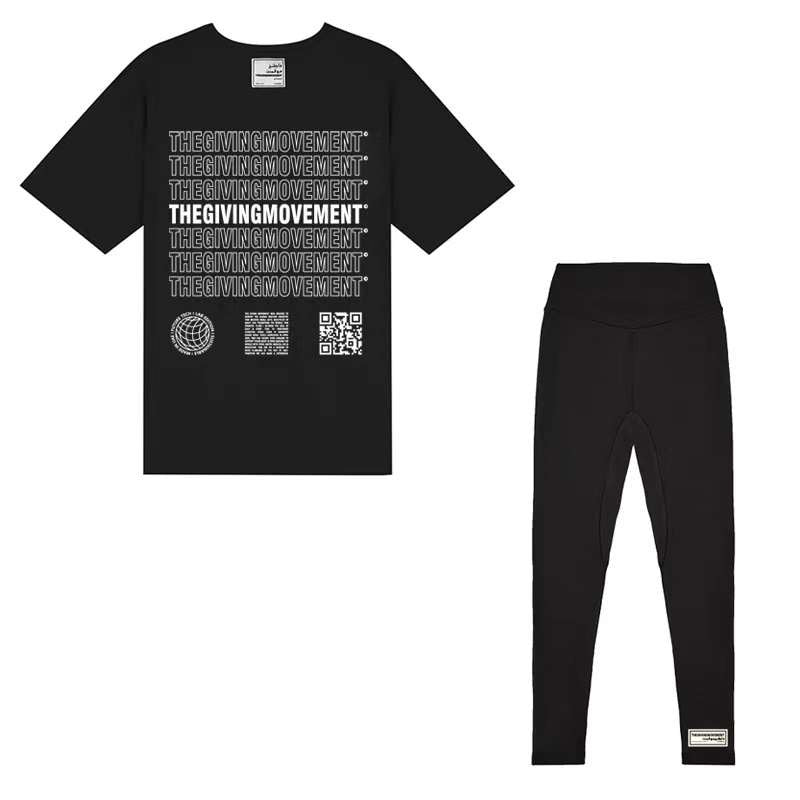 THEGIVINGMOVEMENT T-SHIRT AND PANT