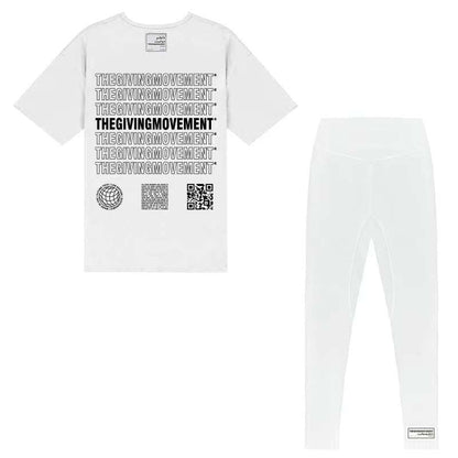 THEGIVINGMOVEMENT T-SHIRT AND PANT