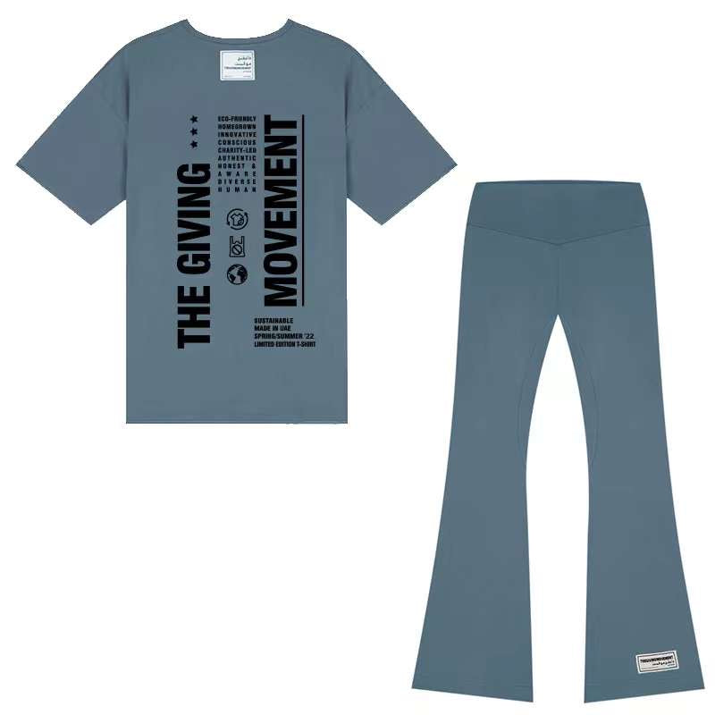 THEGIVINGMOVEMENT T-SHIRT AND PANT