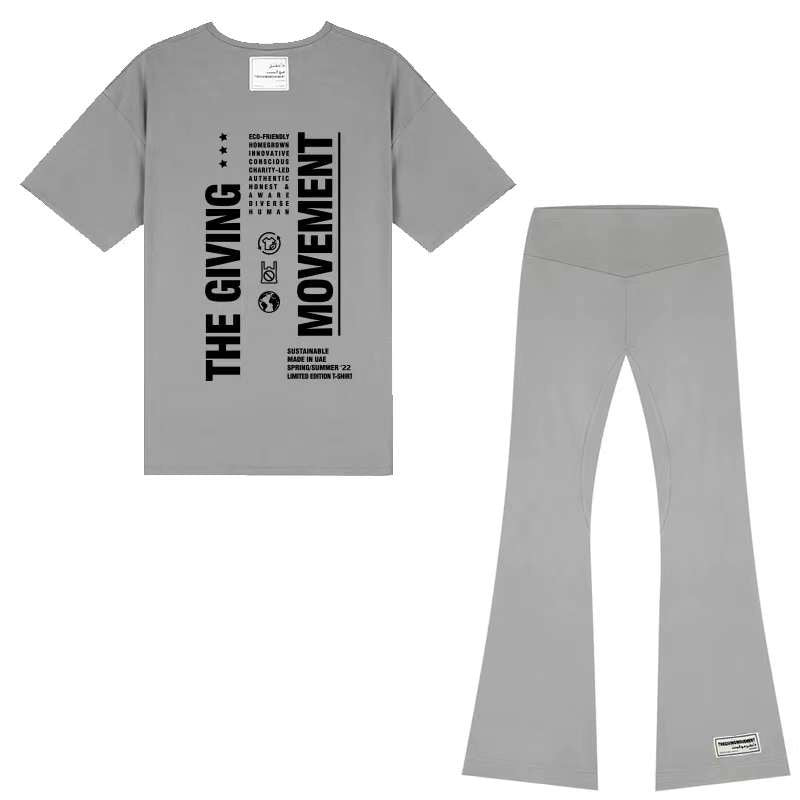 THEGIVINGMOVEMENT T-SHIRT AND PANT