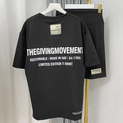 THEGIVINGMOVEMENT T-SHIRT AND SHORT