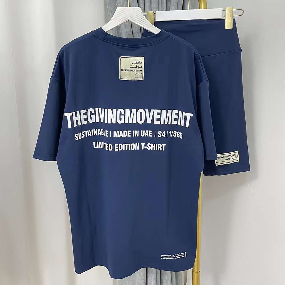 THEGIVINGMOVEMENT T-SHIRT AND SHORT