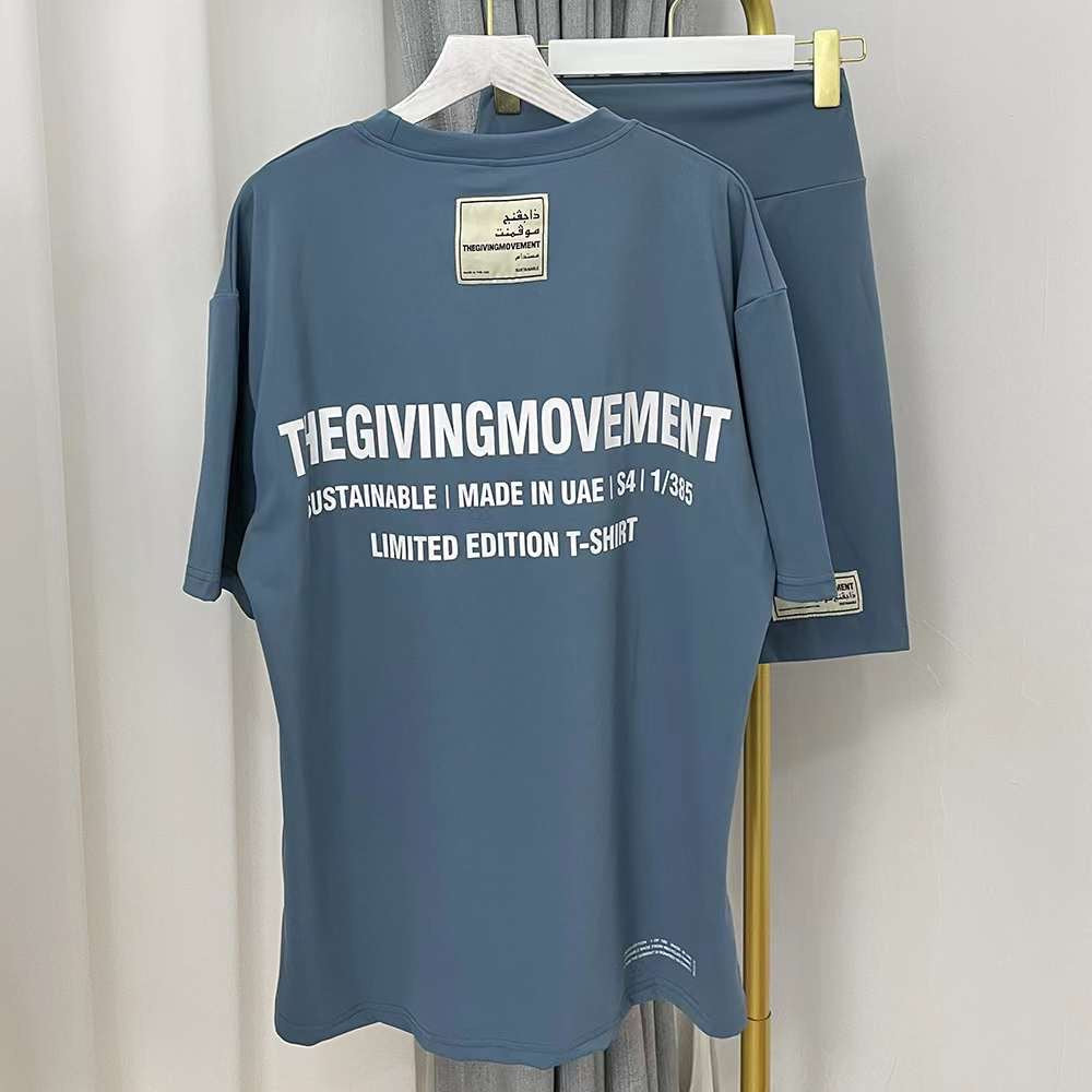 THEGIVINGMOVEMENT T-SHIRT AND SHORT