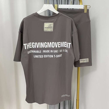 THEGIVINGMOVEMENT T-SHIRT AND SHORT