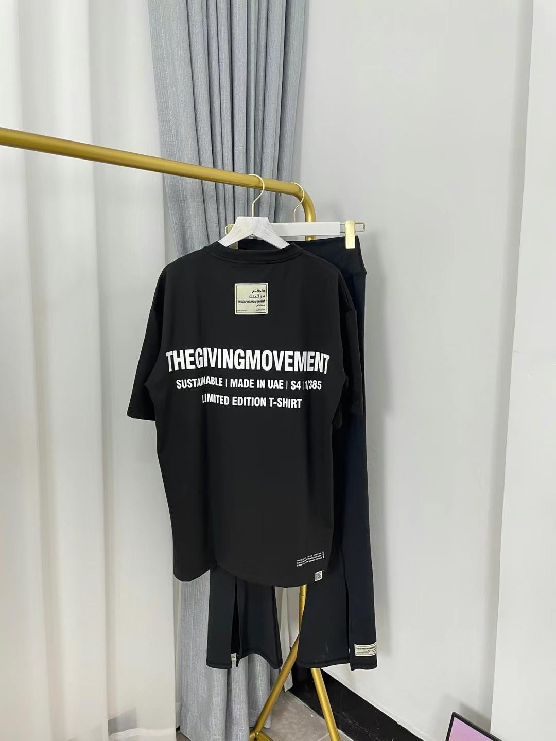 THEGIVINGMOVEMENT T-SHIRT AND PANT