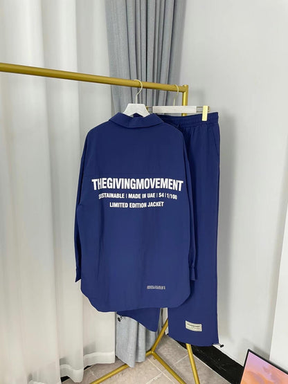 THEGIVINGMOVEMENT SHIRT AND PANT