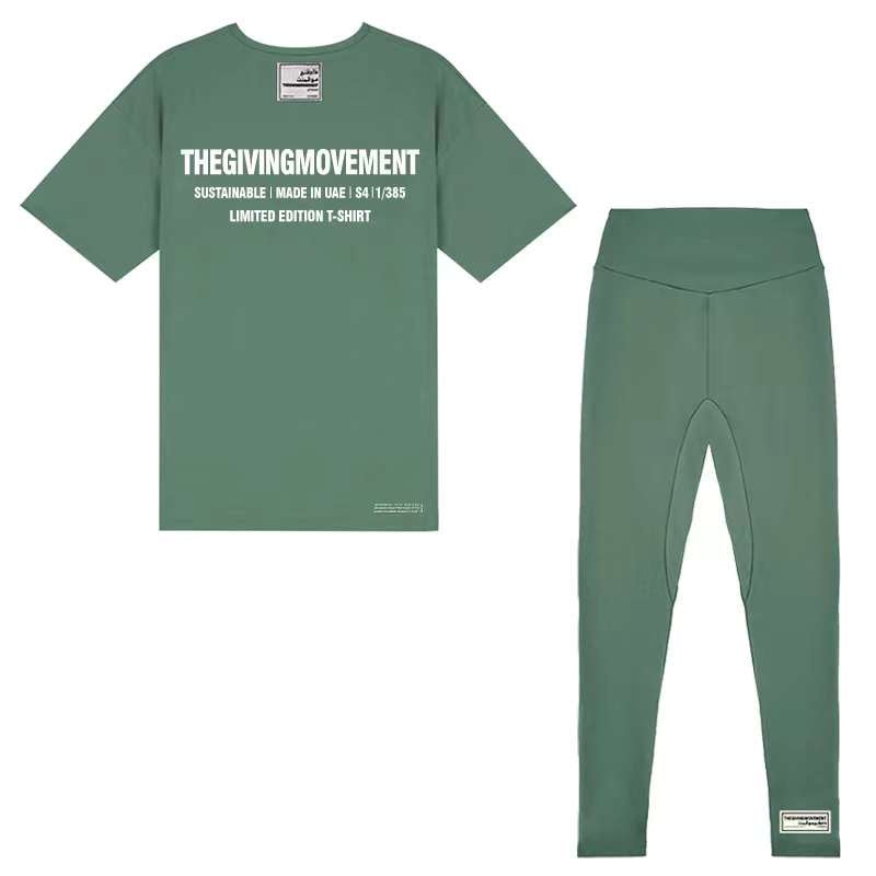 THEGIVINGMOVEMENT T-SHIRT AND PANT