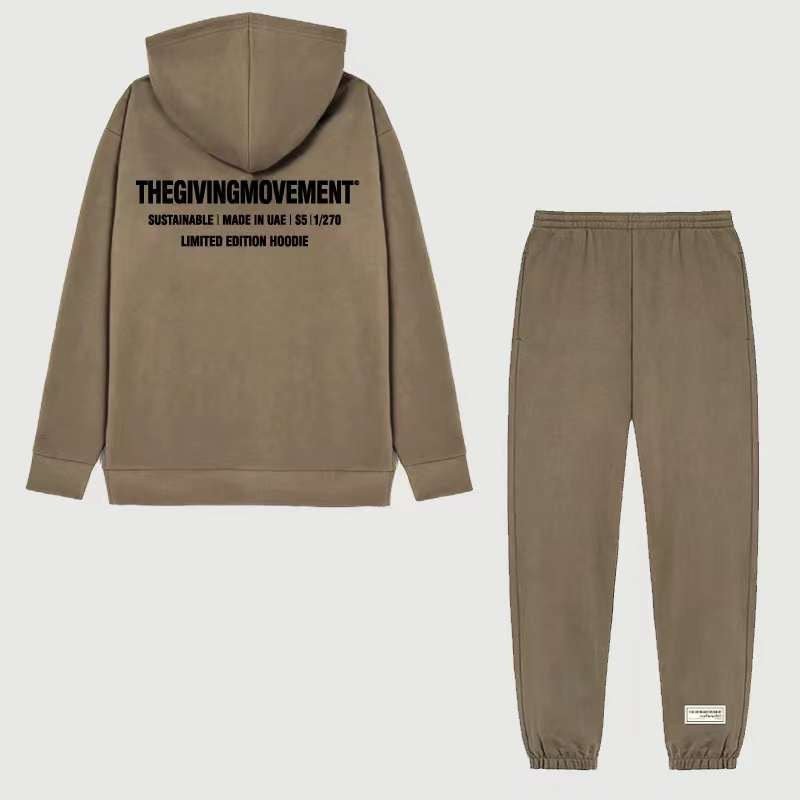 THEGIVINGMOVEMENT ZIP HOODIE AND PANT