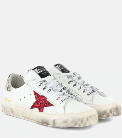 GOLDEN GOOSE May leather sneakers