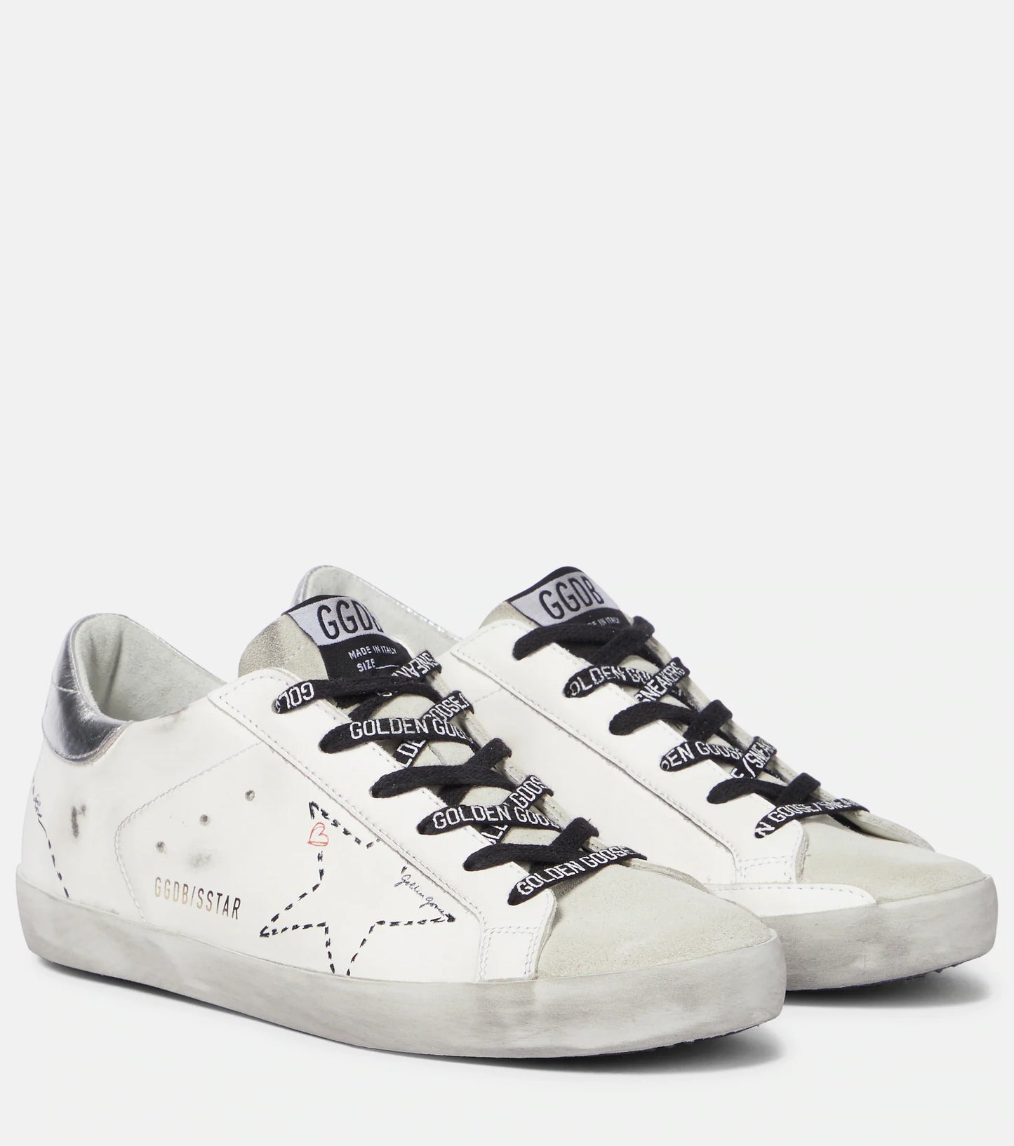 GOLDEN GOOSE Super-Star leather sneakers