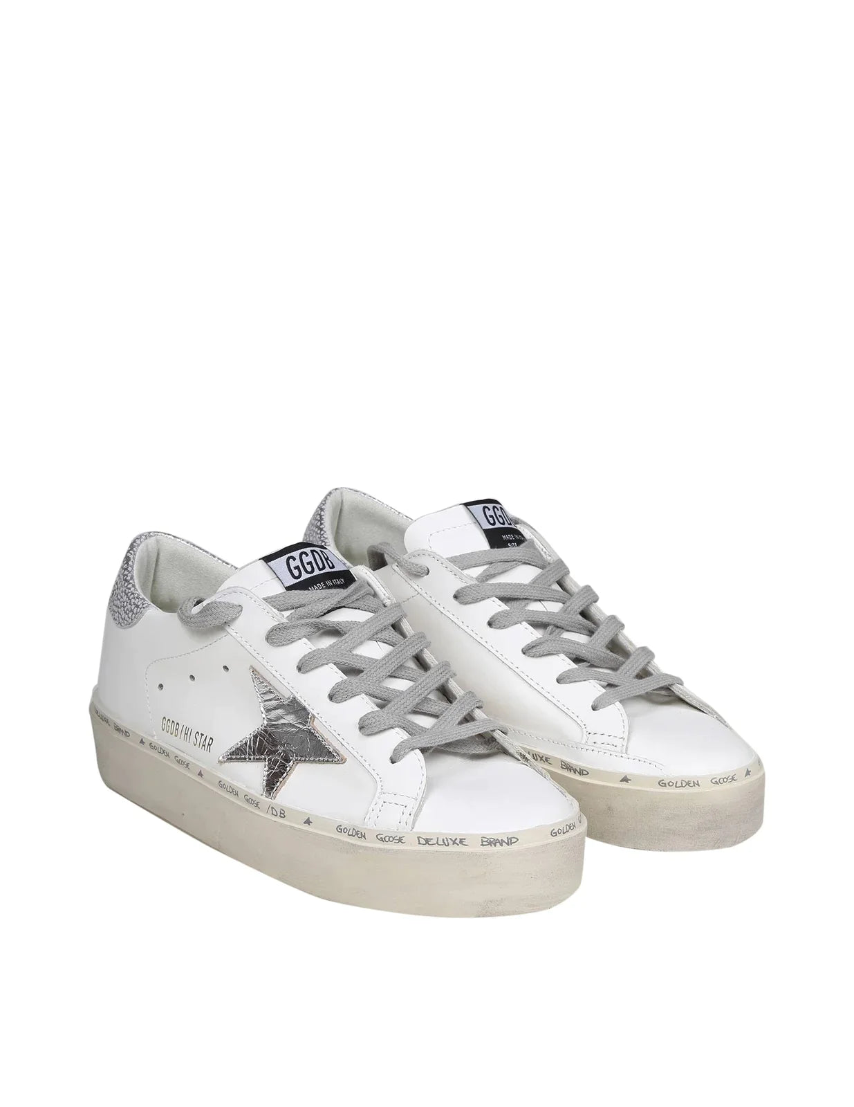 Golden Goose Deluxe Brand Hi Star Low-Top Sneakers