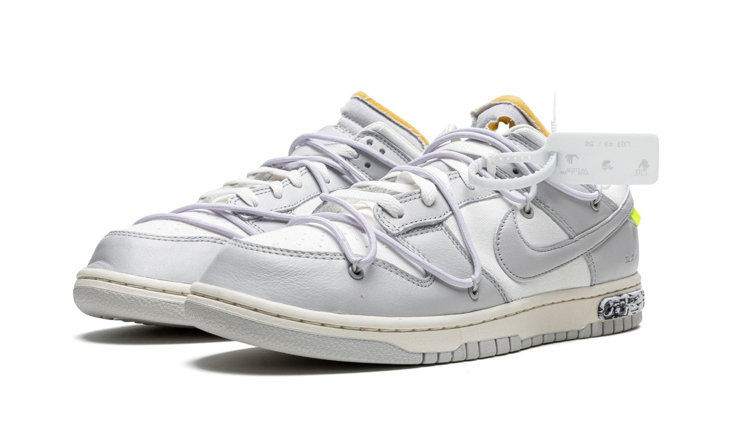 NIKE X OFF-WHITE DUNK LOW "Off-White - Lot 49"